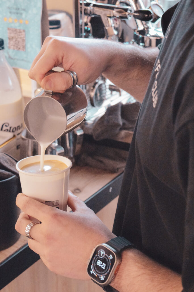 Latte Art Latte Art shot